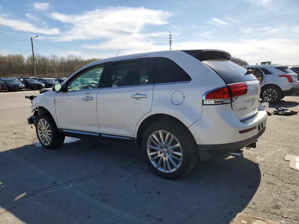 2015 Lincoln Mkx VIN 2LMDJ6JK6FBL23946 COPART salvage auction — FRONT END, Ky - Cert Of Title-Salvage, sold $625 on 2026-07-09 (photo 2)
