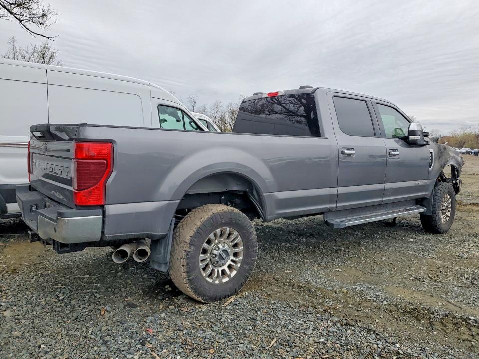 2022 Ford F-250 super duty VIN 1FT7W2BT1NEC73099 COPART salvage auction — ENGINE BURN, Md - Cert Of Salvage > 75% Damage, sold $5,100 on 2026-07-02 (photo 3)