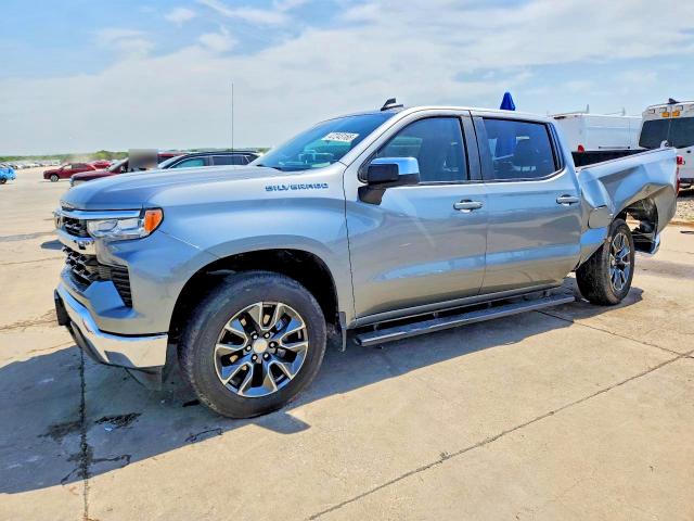 2024 Chevrolet Silverado 1500 VIN 1GCPACEK0RZ243811 COPART salvage auction — REAR END, Tx - Salvage Vehicle Title, sold $6,400 on 2026-07-09 (photo 1)