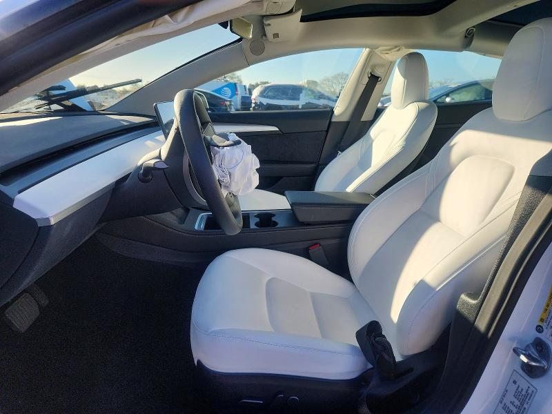 2023 Tesla Model 3 VIN 5YJ3E1EA7PF581305 COPART salvage auction — FRONT END, Salvage Title, sold $5,100 on 2026-07-16 (photo 7)