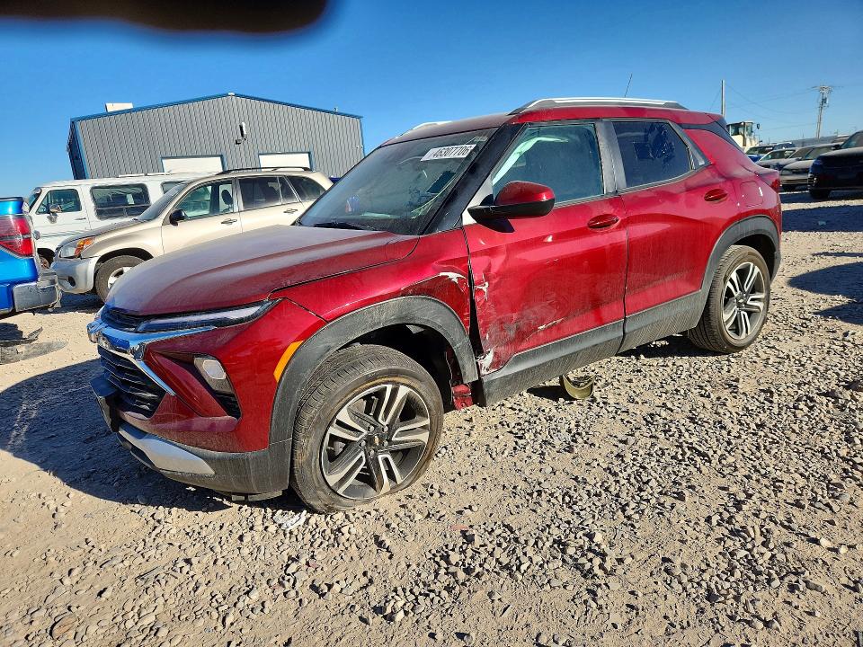 2024 Chevrolet Trailblazer VIN KL79MPSL3RB117047 COPART salvage auction — FRONT END, Ut - Salvage Certificate, sold $3,650 on 2026-07-26 (photo 1)