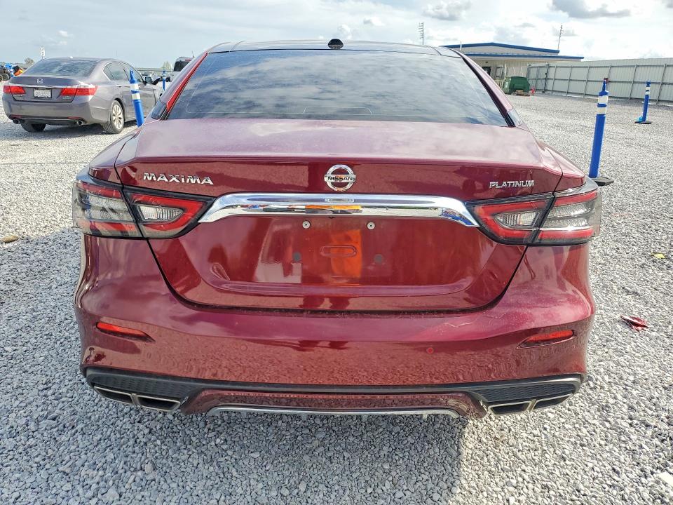 2021 Nissan Maxima VIN 1N4AA6FV9MC505567 COPART salvage auction — FRONT END, Tx - Salvage Vehicle Title, sold $5,300 on 2026-07-20 (photo 6)