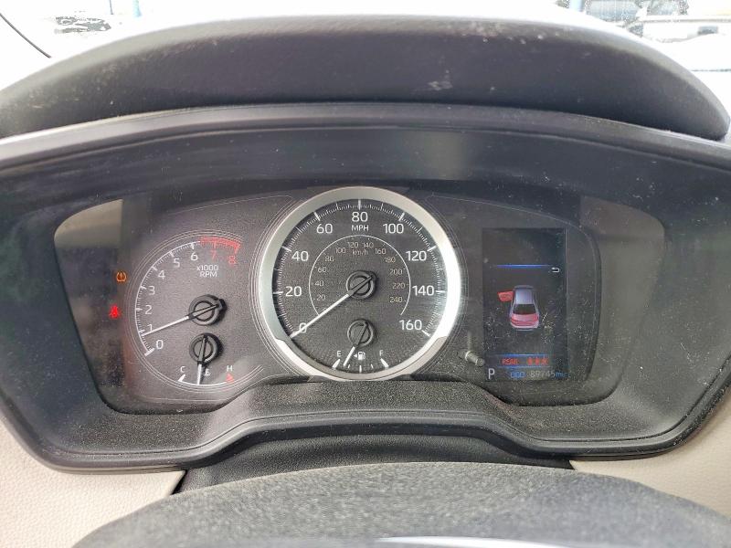 2021 Toyota Corolla VIN JTDEPMAE2MJ160769 COPART salvage auction — REAR END, Ga - Cert Of Title-Salvage, sold $3,950 on 2026-07-09 (photo 9)