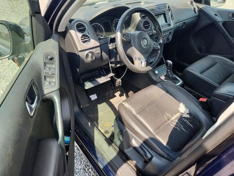 2016 Volkswagen Tiguan VIN WVGAV7AX5GW510891 COPART salvage auction — REAR END, Fl - Cert Of Title Slvg Rebuildable, sold $650 on 2026-07-10 (photo 8)