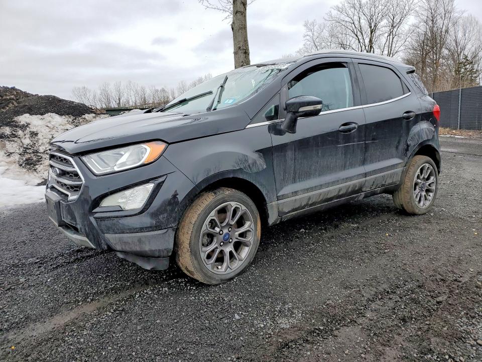 2020 Ford Ecosport VIN MAJ6S3KLXLC349026 COPART salvage auction — FRONT END, Nh - Certificate Of Title, sold $1,750 on 2026-07-04 (photo 1)