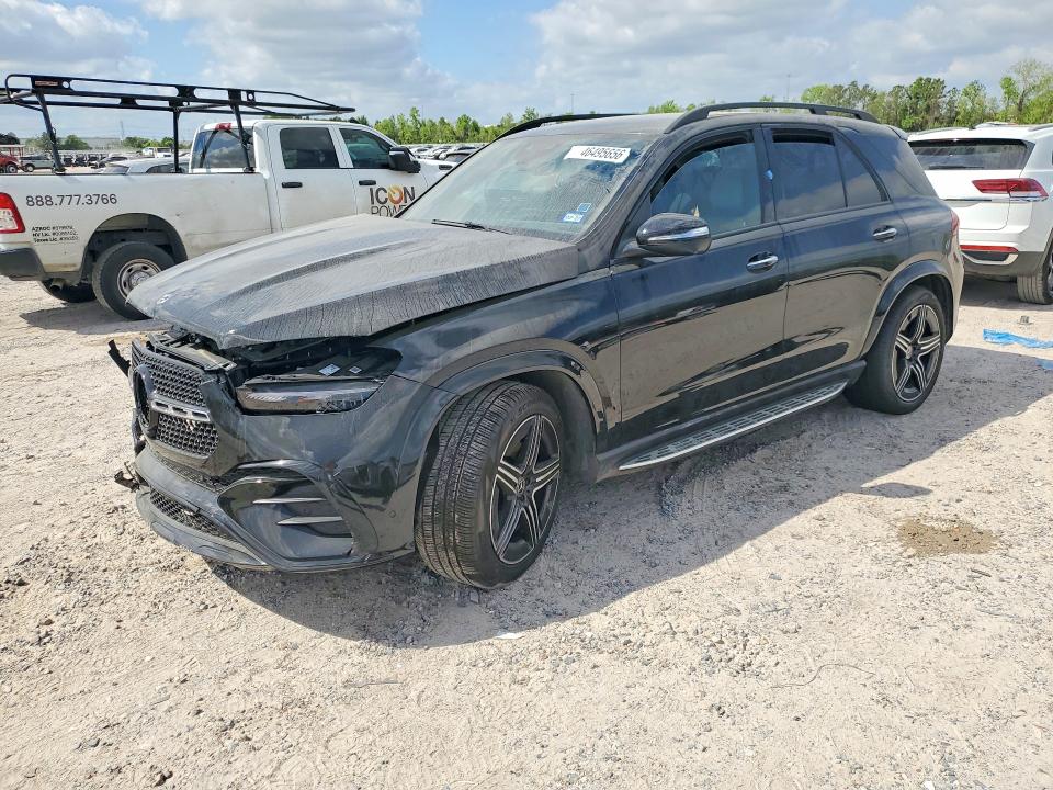 2025 Mercedes-benz Gle VIN 4JGFB5KB3SB360169 COPART salvage auction — FRONT END, Tx - Salvage Vehicle Title, sold $24,700 on 2026-07-10 (photo 1)