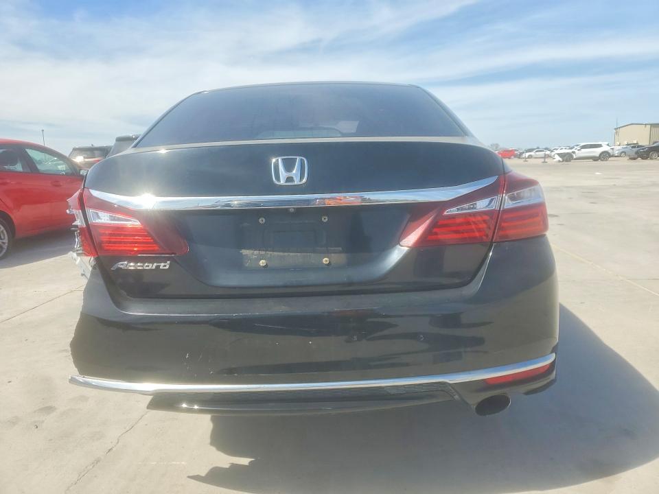 2016 Honda Accord VIN 1HGCR2F33GA022015 COPART salvage auction — REAR END, Tx - Salvage Vehicle Title, sold $3,350 on 2026-07-09 (photo 6)