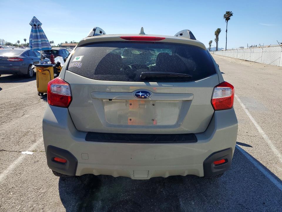 2017 Subaru Xv VIN JF2GPALC0H8253954 COPART salvage auction — FRONT END, CA - SALVAGE CERTIFICATE, sold $925 on 2026-07-31 (photo 6)