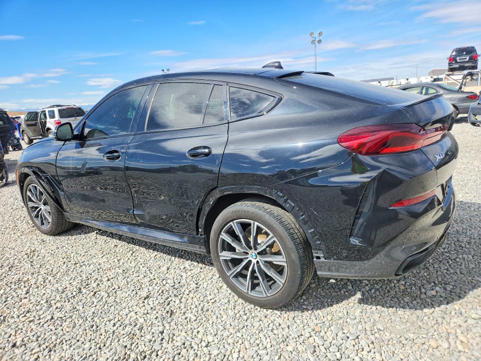 2020 BMW X6 VIN 5UXCY6C01L9C82879 COPART salvage auction — FRONT END, ID - SALVAGE CERTIFICATE OF TITLE, sold $24,300 on 2026-07-09 (photo 2)