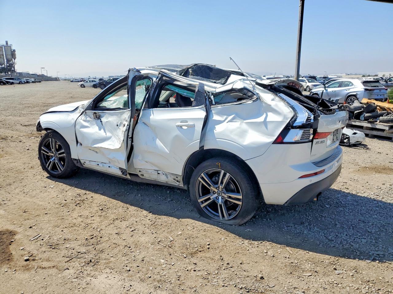 2020 Volvo XC60 VIN YV4102DK9L1411971 COPART salvage auction — Rollover, CA - SALVAGE CERTIFICATE, sold $1,350 on 2026-07-10 (photo 2)