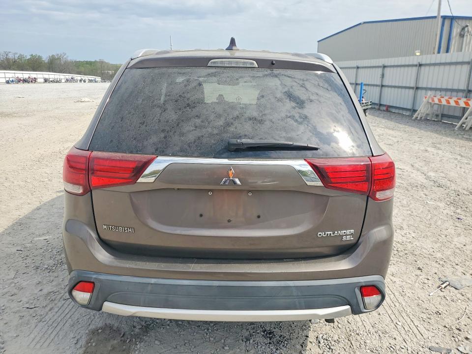 2018 Mitsubishi Outlander VIN JA4AD3A3XJZ013655 COPART salvage auction — FRONT END, Nc - Salvage Certificate Of Title, sold $275 on 2026-07-29 (photo 6)