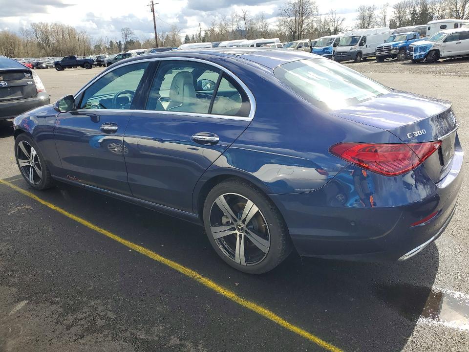 2024 Mercedes-benz C-klasse VIN W1KAF4HB6RR166084 COPART salvage auction — FRONT END, Or - Lien Papers Salvage, sold $875 on 2026-07-20 (photo 2)