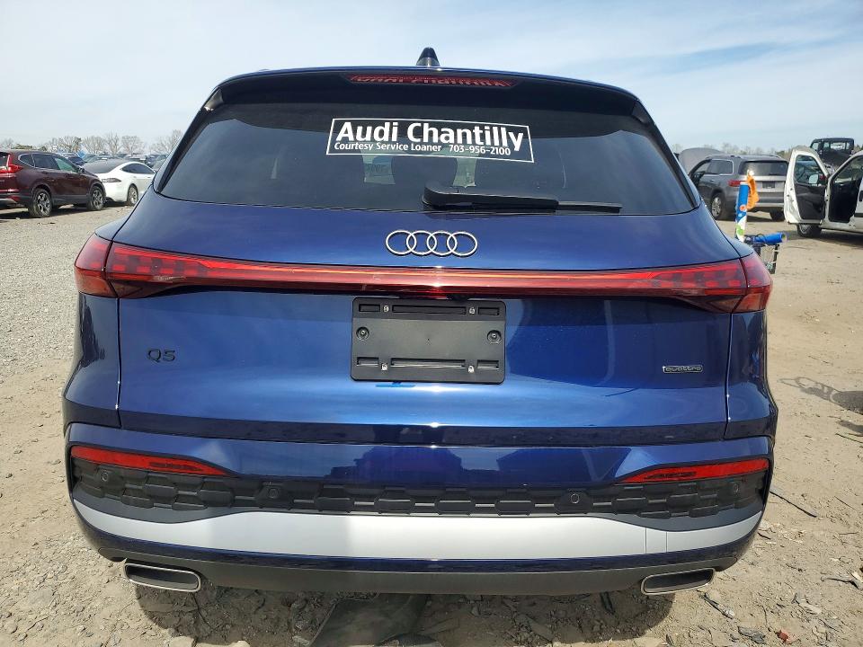 2025 Audi Q5 VIN WA11AAGU9S2072137 COPART salvage auction — FRONT END, Salvage Title, sold $15,400 on 2026-07-29 (photo 6)