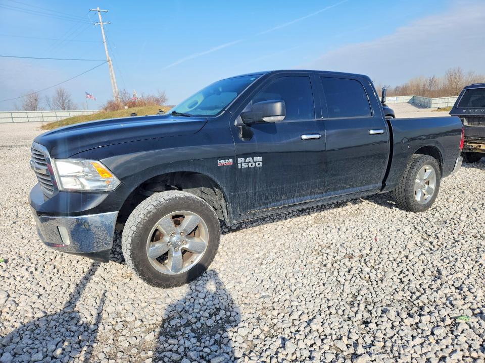 2014 Ram 1500 VIN 1C6RR7LTXES473130 COPART salvage auction — REAR END, Mi - Certificate Of Title, sold $3,050 on 2026-07-02 (photo 1)