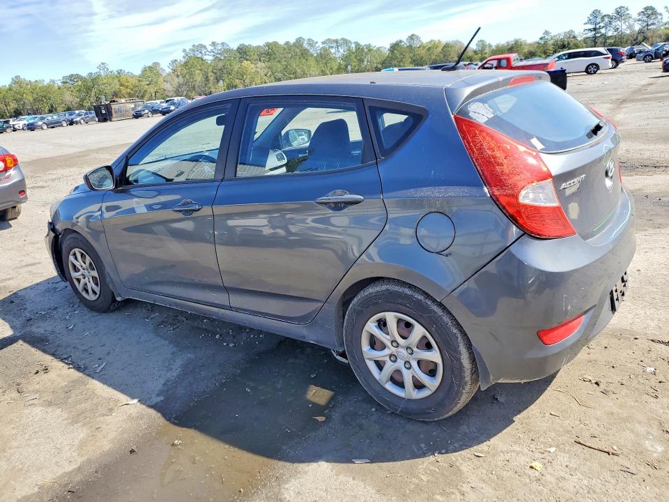 2013 Hyundai Accent VIN KMHCT5AE1DU088594 COPART salvage auction — FRONT END, Pa - Certificate Of Salvage, sold $500 on 2026-07-13 (photo 2)