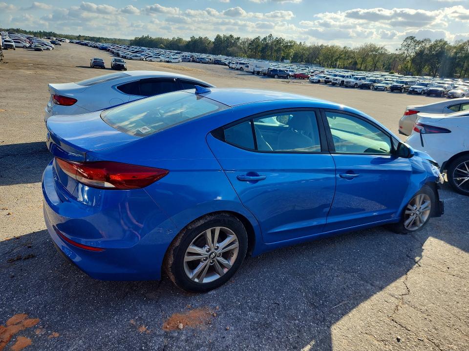 2017 Hyundai Elantra VIN KMHD84LF7HU143030 COPART salvage auction — FRONT END, ID - SALVAGE CERTIFICATE OF TITLE, sold $1,550 on 2026-07-27 (photo 3)
