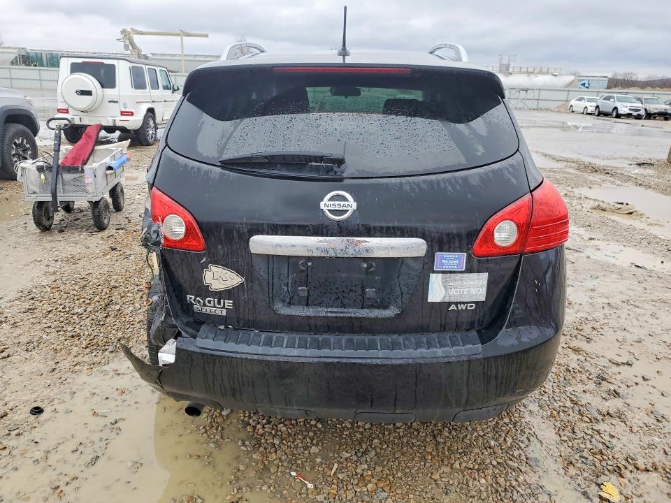 2015 Nissan Rogue VIN JN8AS5MV7FW765430 COPART salvage auction — REAR END, Ks - Cert Of Title-Salvage, sold $525 on 2026-07-07 (photo 6)