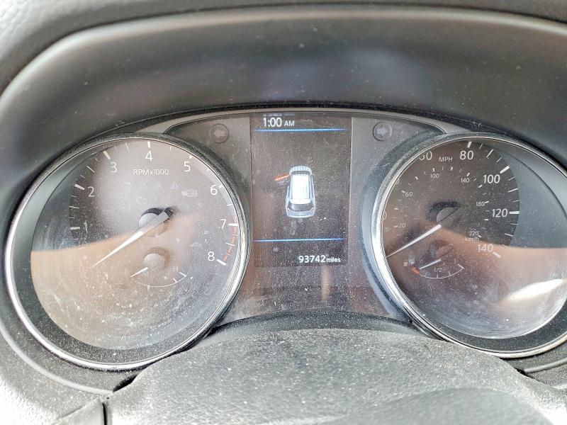 2018 Nissan Rogue VIN JN8AT2MT0JW488963 COPART salvage auction — FRONT END, Tx - Salvage Vehicle Title, sold $1,400 on 2026-07-10 (photo 9)