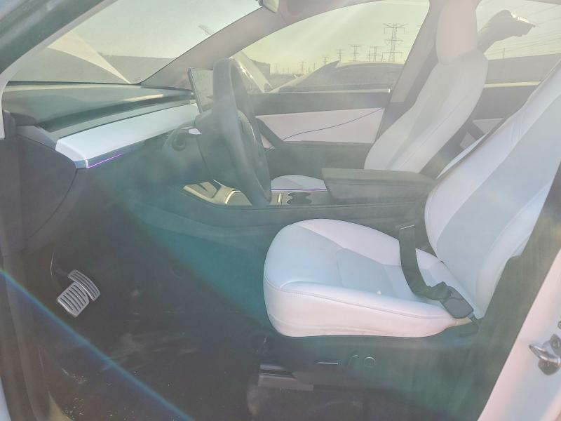 2022 Tesla Model y VIN 7SAYGDEF7NF407358 COPART salvage auction — FRONT END, Il - Salvage Certificate, sold $10,700 on 2026-07-07 (photo 7)
