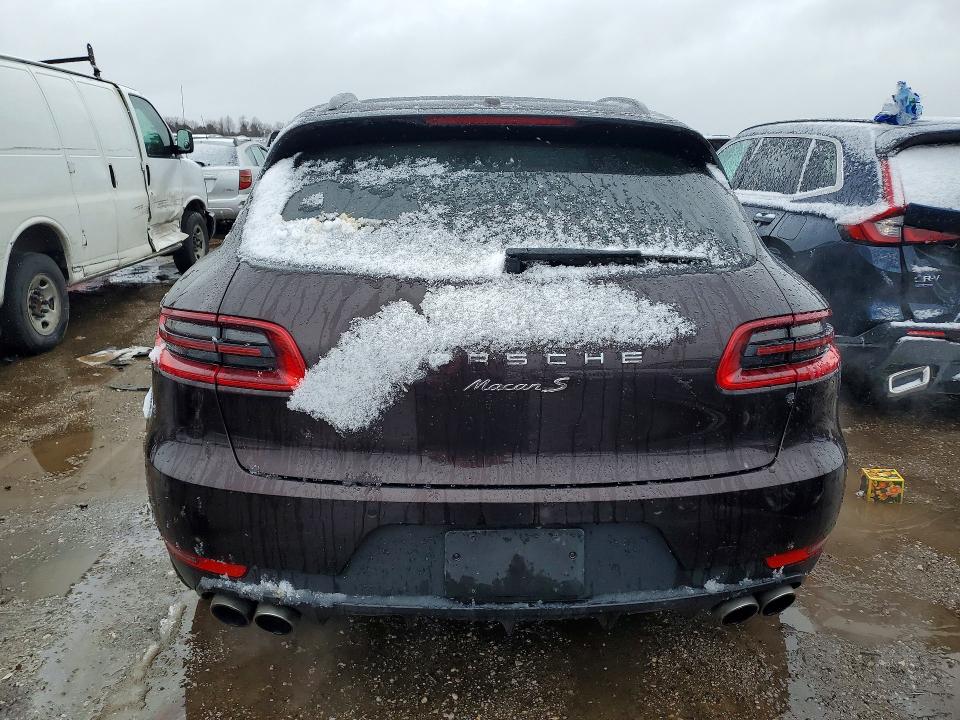 2016 Porsche Macan VIN WP1AB2A52GLB56391 COPART salvage auction — NORMAL WEAR, Salvage Title, sold $6,100 on 2026-07-28 (photo 6)