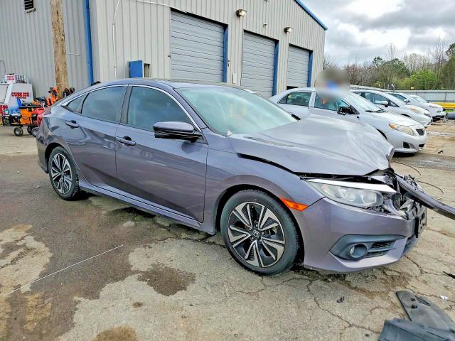 2017 Honda Civic VIN 19XFC1F30HE007249 COPART salvage auction — FRONT END, Id - Salvage Certificate Of Title, sold $2,550 on 2026-07-09 (photo 4)