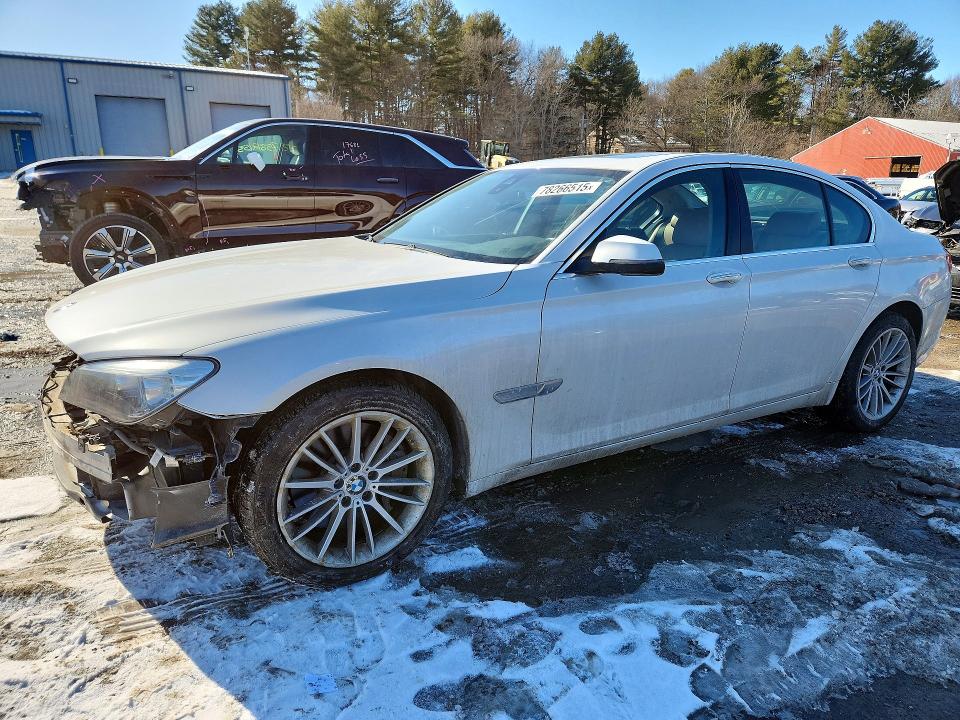 2013 BMW 7er VIN WBAYB6C58DD223664 COPART salvage auction — FRONT END, Wv - Salvage Certificate, sold $1,600 on 2026-07-30 (photo 1)