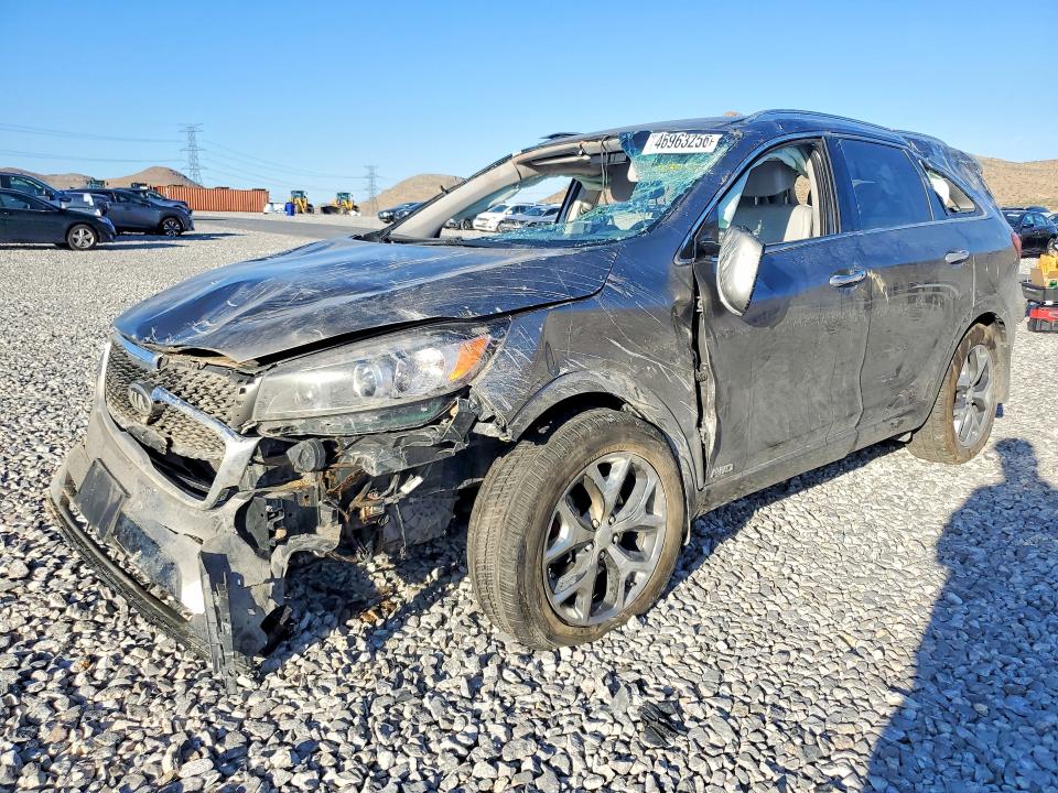 2016 Kia Sorento VIN 5XYPKDA54GG072057 COPART salvage auction — ROLLOVER, NV - SALVAGE TITLE, sold $1,050 on 2026-07-08 (photo 1)