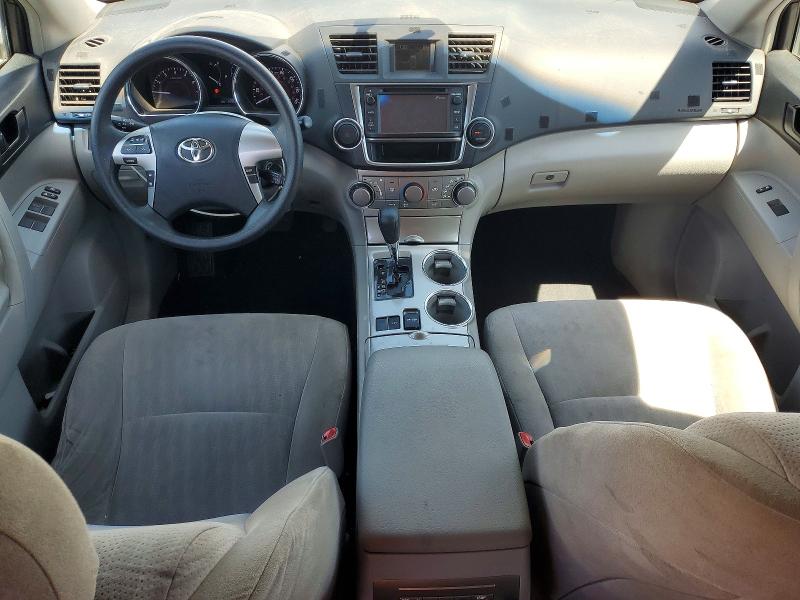 2013 Toyota Highlander VIN 5TDZA3EH6DS044902 COPART salvage auction — REAR END, Hi - Certificate Of Salvage, sold $2 on 2026-07-20 (photo 8)