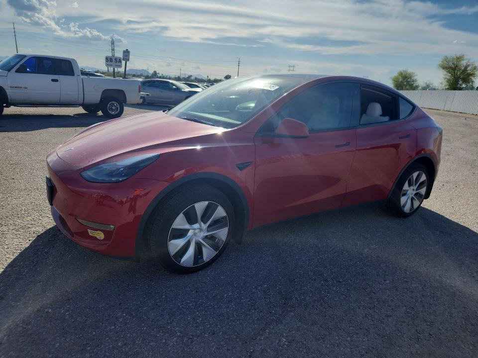 2022 Tesla VIN 7SAYGDEE9NF558225 COPART salvage auction — VANDALISM, Az - Cert Of Title - Salvage, sold $15,000 on 2026-07-10 (photo 1)