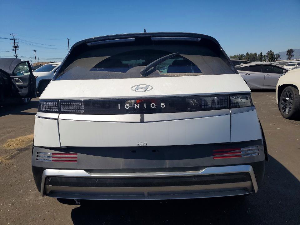 2025 Hyundai Ioniq VIN 7YAKN4DA6SY028029 COPART salvage auction — FRONT END, Ca - Salvage Certificate, sold $12,200 on 2026-07-08 (photo 6)