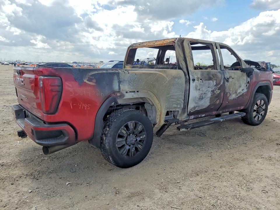 2024 Gmc SIERRA VIN 1GT49REY7RF464195 COPART salvage auction — BURN, Tx - Nonrepairable Title, sold $3,500 on 2026-07-02 (photo 3)