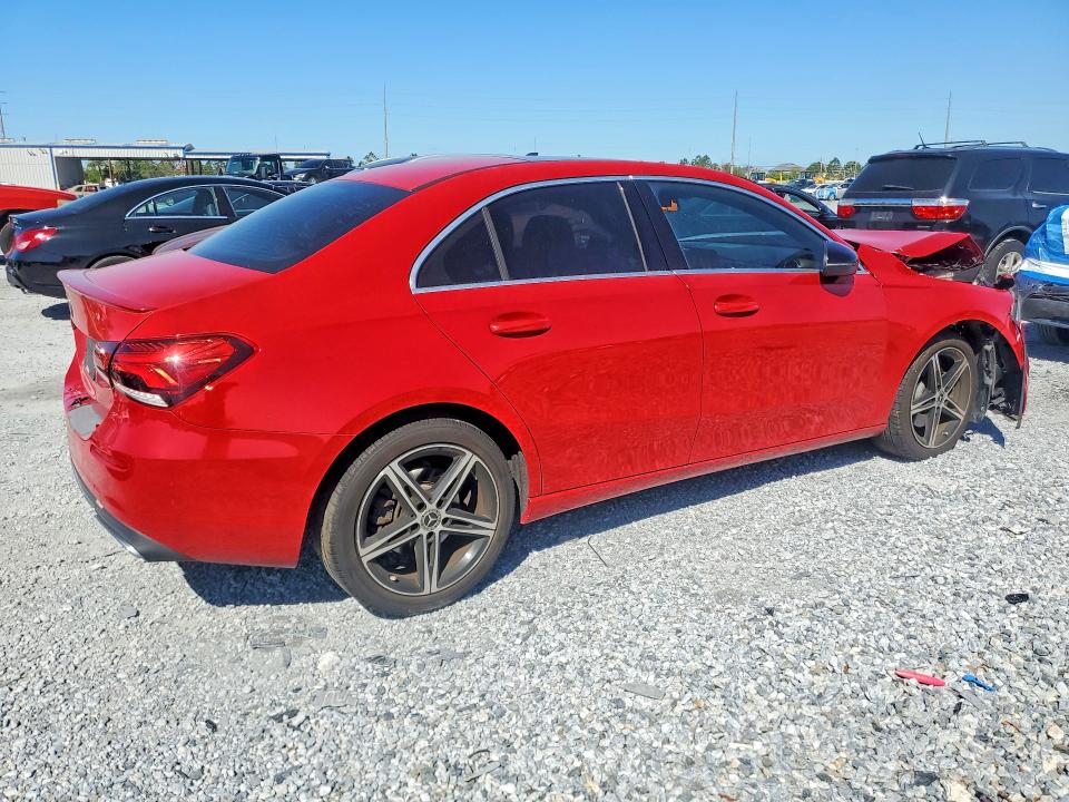 2019 Mercedes-benz A-klasse VIN WDD3G4EB0KW030891 COPART salvage auction — FRONT END, FL, sold $2,300 on 2026-08-07 (photo 3)