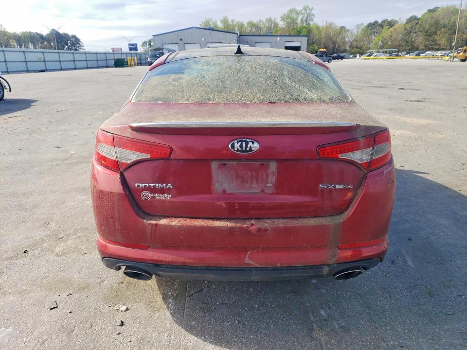 2013 Kia Optima VIN 5XXGR4A65DG109671 COPART salvage auction — FRONT END, Nc - Dealer Only Clean Title, sold $1,650 on 2026-07-28 (photo 6)