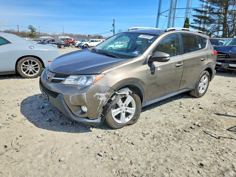 2013 Toyota Rav 4 VIN JTMRFREV3DD018571 COPART salvage auction — REAR END, Nj - Cert Of Title-Salvage, sold $4,350 on 2026-07-13 (photo 1)