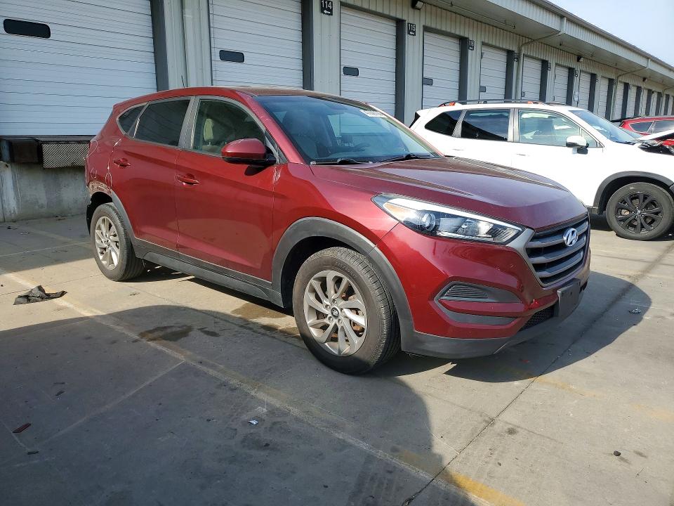 2017 Hyundai Tucson VIN KM8J23A41HU576438 COPART salvage auction — REAR END, Ky - Cert Of Title-Salvage, sold $2,700 on 2026-07-27 (photo 4)