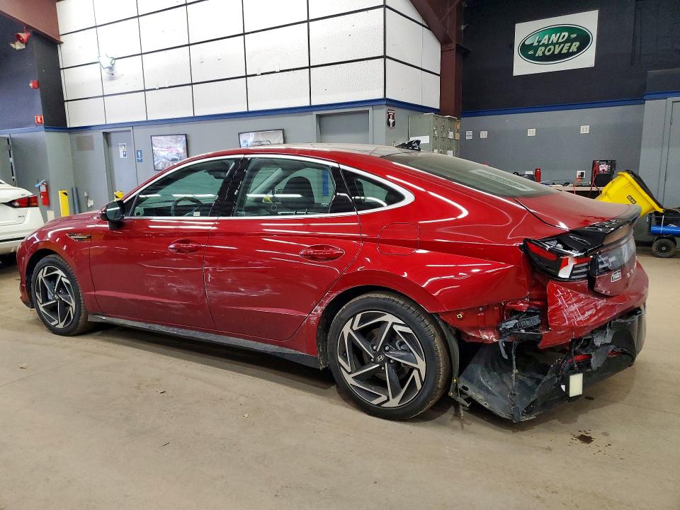 2024 Hyundai Sonata VIN KMHL14JA1RA357473 COPART salvage auction — SIDE, Ct - Cert Of Title-Salvage, sold $2,300 on 2026-07-23 (photo 2)