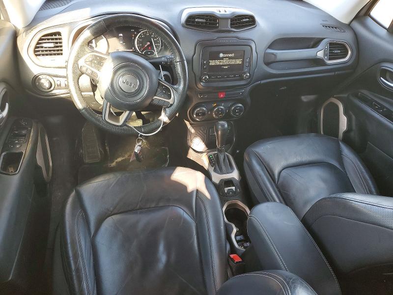 2015 Jeep Renegade VIN ZACCJADT6FPC37857 COPART salvage auction — FRONT END, In - Cert Of Title-Salvage Title, sold $1,650 on 2026-08-21 (photo 8)