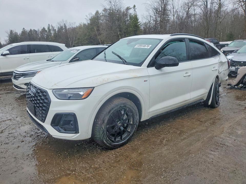 2023 Audi Q5 VIN WA14AAFY2P2197294 COPART salvage auction — SIDE, On - Permit Salvage, sold $15,000 on 2026-08-25 (photo 1)