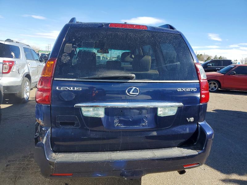 2009 Lexus Gx 470 VIN JTJBT20X490174723 COPART salvage auction — REAR END, Co - Certificate Of Title, sold $3,950 on 2026-07-02 (photo 6)