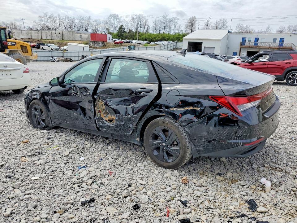 2022 Hyundai Elantra VIN KMHLS4AG4NU369658 COPART salvage auction — SIDE, Oh - Cert Of Title-Salvage, sold $5,000 on 2026-07-24 (photo 2)