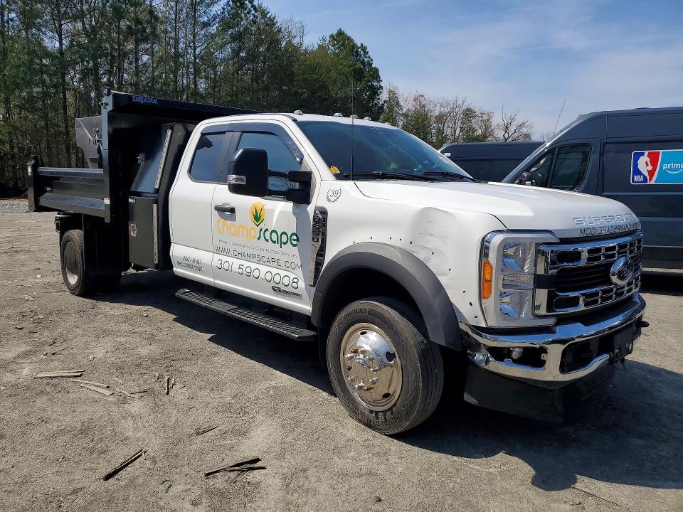 2023 Ford F550 VIN 1FD0X5HT2PED63318 COPART salvage auction — FRONT END, MD - PARTS ONLY-NO TITLE LETTER, sold $23,500 on 2026-07-17 (photo 8)