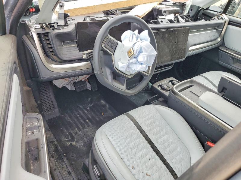 2025 Rivian R1t VIN 7FCTGBAA0SN040168 COPART salvage auction — ROLLOVER, Il - Salvage Certificate, sold $5,700 on 2026-07-07 (photo 8)