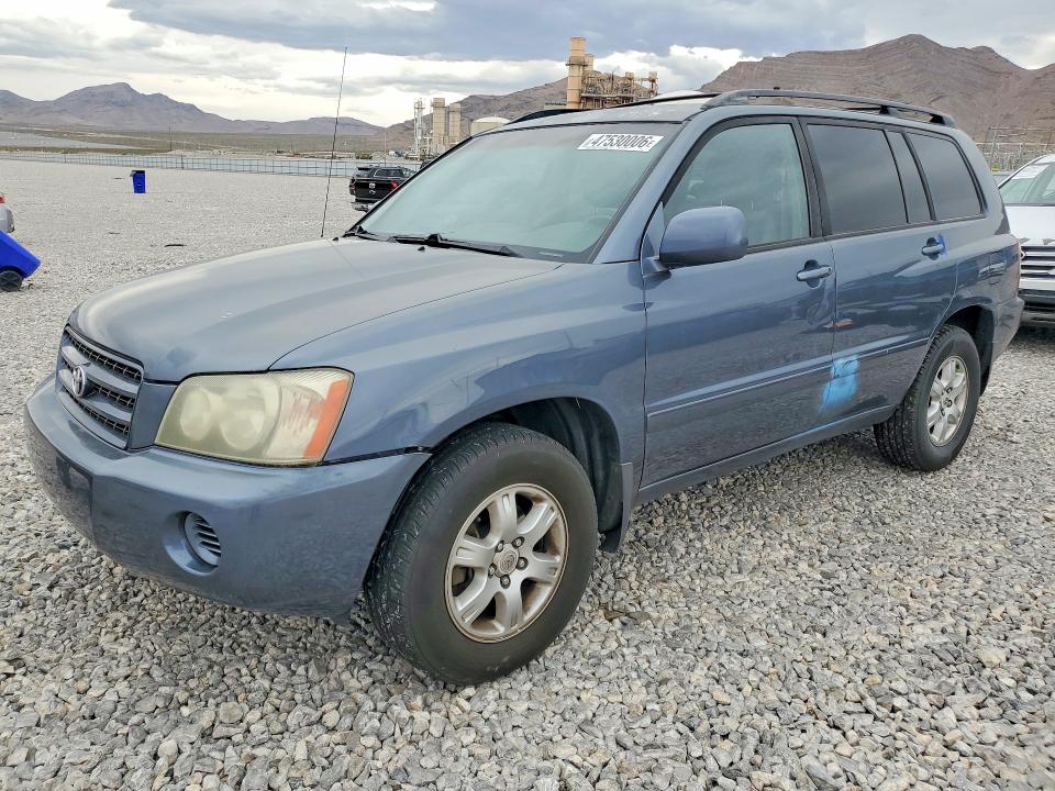 2003 Toyota Highlander VIN JTEGF21A330101503 COPART salvage auction — MINOR DENT/SCRATCHES, NV - SALVAGE TITLE, sold $850 on 2026-07-22 (photo 1)