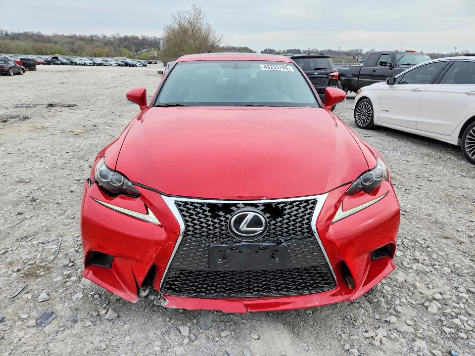 2016 Lexus Is VIN JTHBA1D20G5014631 COPART salvage auction — FRONT END, Wv - Salvage Certificate, sold $3,900 on 2026-07-27 (photo 5)