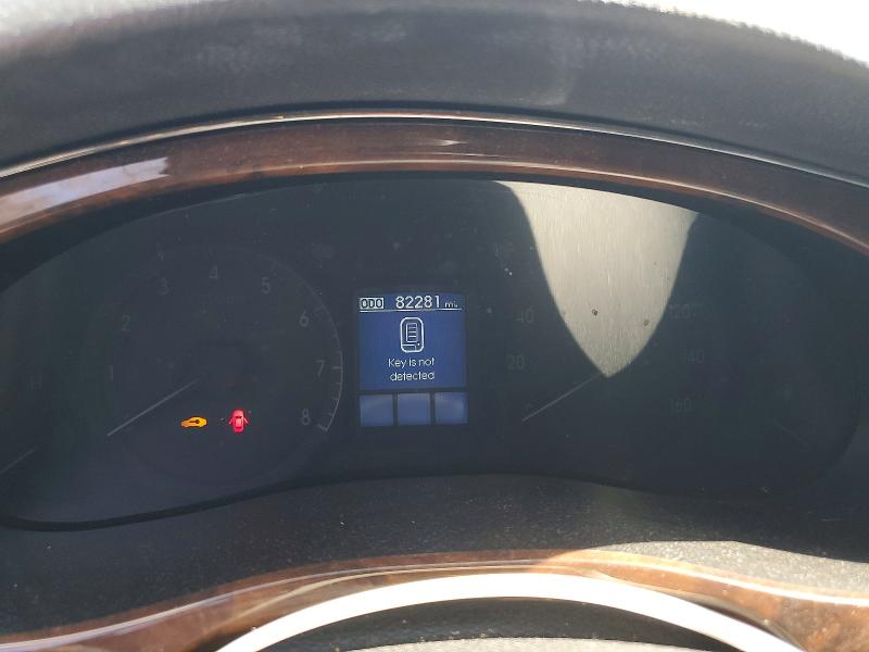 2010 Hyundai Genesis VIN KMHGC4DE5AU099908 COPART salvage auction — FRONT END, Md - Cert Of Salvage > 75% Damage, sold $250 on 2026-07-24 (photo 9)