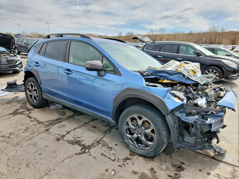 2022 Subaru Xv VIN JF2GTHRC7NH257393 COPART salvage auction — FRONT END, Salvage Title, sold $3,250 on 2026-08-24 (photo 4)