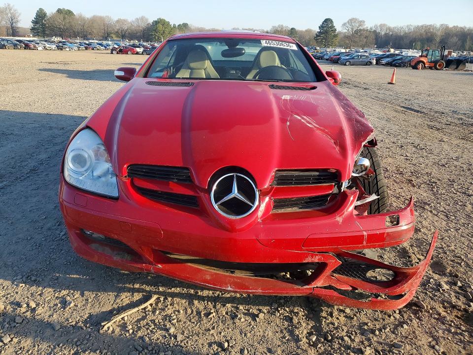 2006 Mercedes-benz Slk-klasse VIN WDBWK56F36F093355 COPART salvage auction — FRONT END, Ar - Cert Of Title-Salvage, sold $575 on 2026-08-03 (photo 5)