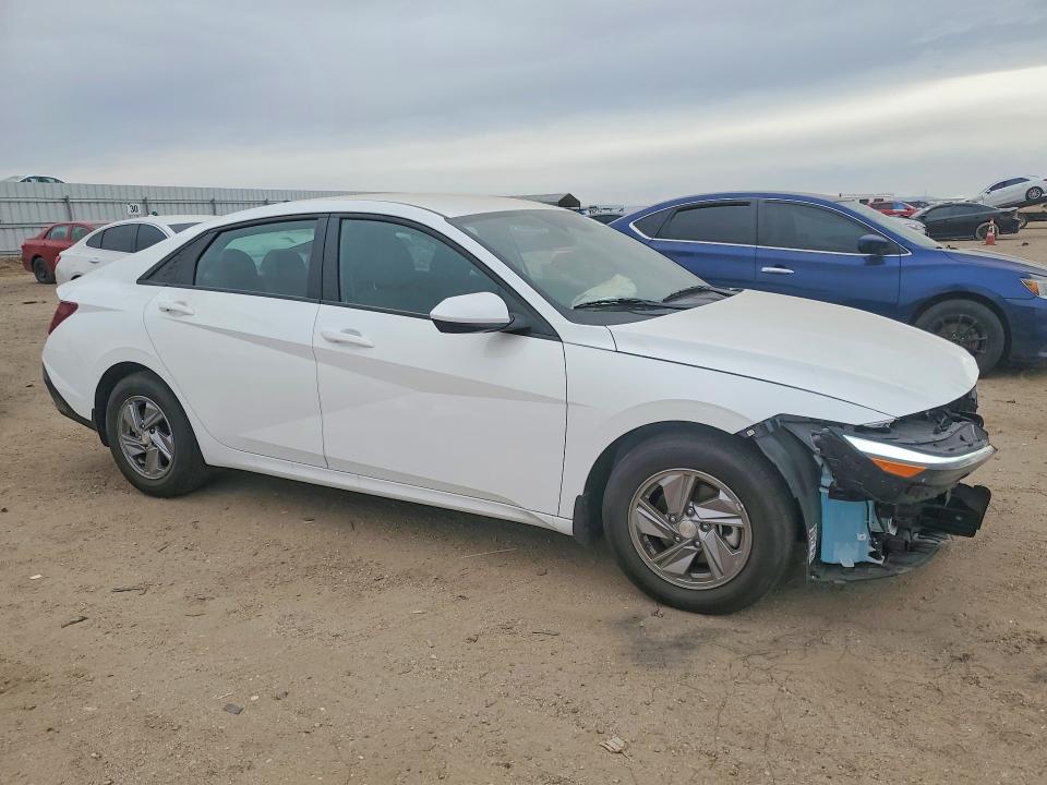 2025 Hyundai Elantra VIN KMHLL4DG9SU031760 COPART salvage auction — FRONT END, Ca - Salvage Certificate, sold $4,100 on 2026-07-20 (photo 4)