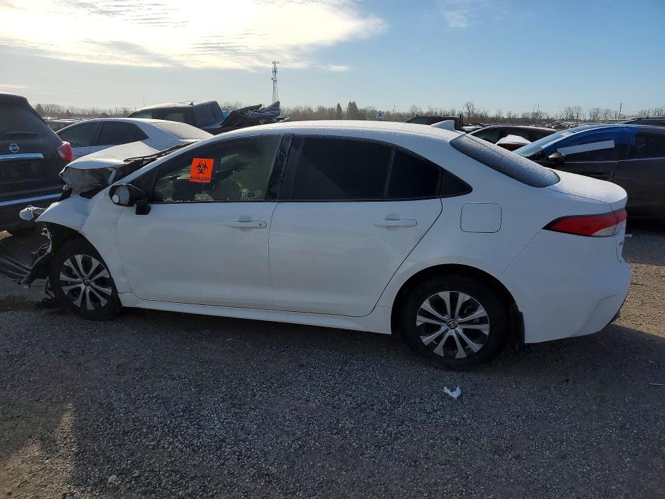 2025 Toyota Corolla VIN JTDBCMFE5S3108643 COPART salvage auction — FRONT END, On - Permit Salvage, sold $3,050 on 2026-07-07 (photo 2)