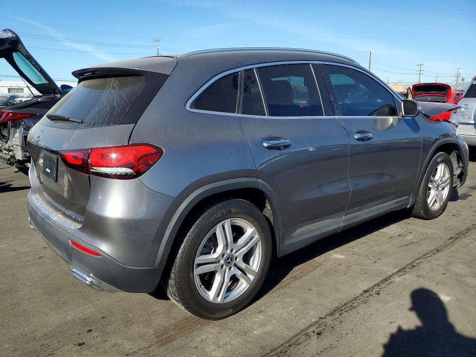 2021 Mercedes-benz Gla-klasse VIN W1N4N4GB3MJ144829 COPART salvage auction — FRONT END, Salvage Title, sold $6,000 on 2026-07-29 (photo 3)